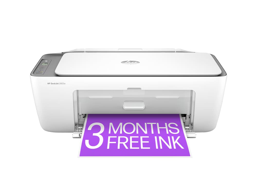 HP DeskJet 2855e All-in-One Printer primary view